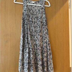 Club Monaco Black and White Mini Dress